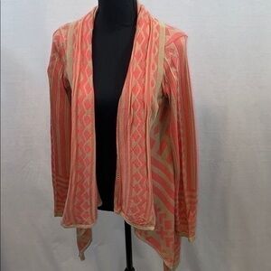 UEC Wrap Aztec printed wrap sweater from Francescas